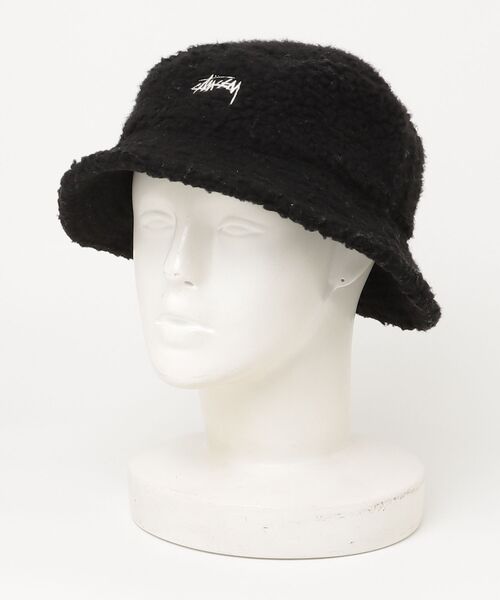 STUSSY（ステューシー） ハット S/M ブラック メンズ : ZOZOTOWN Yahoo