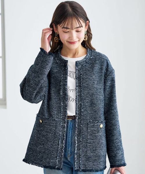 「BELLUNA PLUS」 セットアップ MEDIUM ブラック レディース_画像4