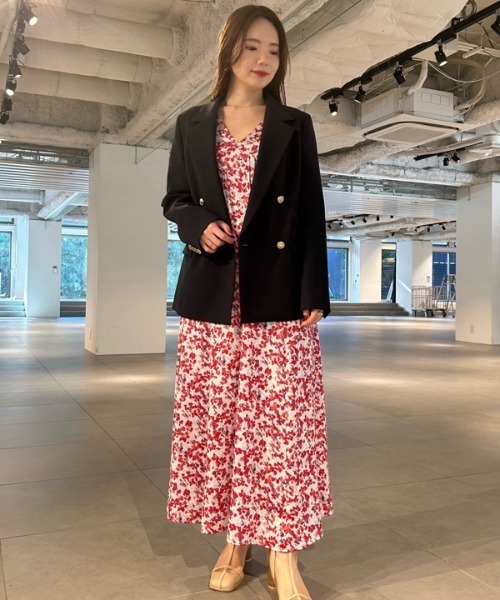 「LILY BROWN」 テーラードジャケット ONE SIZE グレー レディースの画像