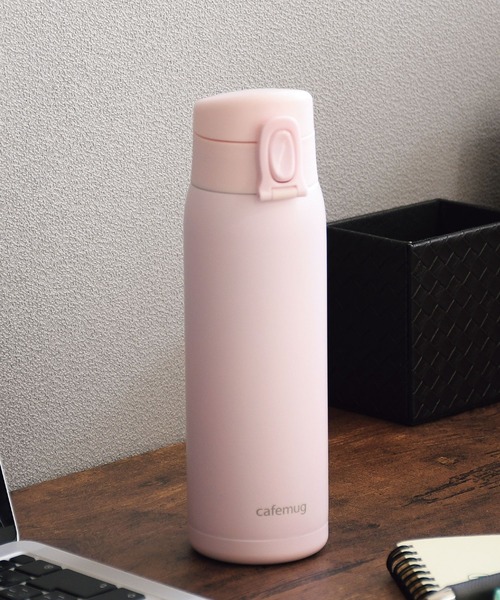 PEARL LIFE 水筒 カフェマググレース 軽量ワンタッチマグ500