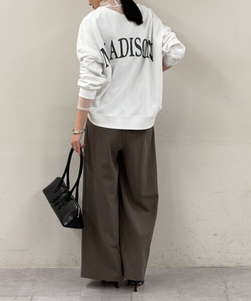 「LOUNGEDRESS」 スウェットカットソー FREE ベージュ レディース_画像6