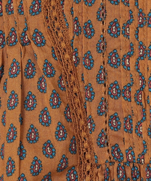 「SOULEIADO」 長袖チュニック 36 ネイビー レディース_画像8