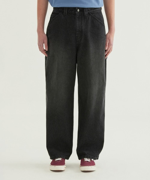 ジーンズ 「SOOBIN着用」 RING-SPUN SEMI-WIDE WORK DENIM PANTS メンズ レディース
