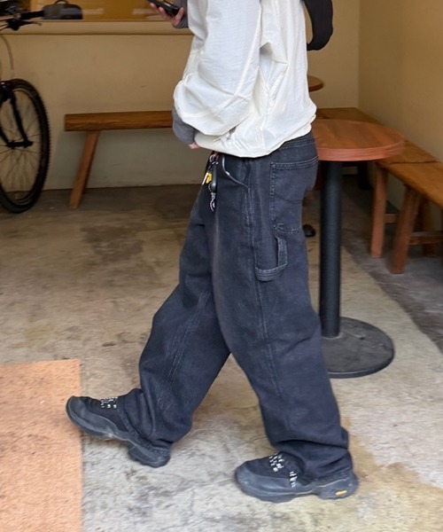 ジーンズ 「SOOBIN着用」 RING-SPUN SEMI-WIDE WORK DENIM PANTS メンズ レディース