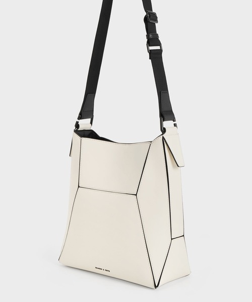 「CHARLES \u0026 KEITH」 トートバッグ L スミクロ レディースの画像