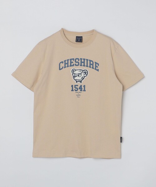 「SHIPS Colors」 半袖Tシャツ「teddybearコラボ」 MEDIUM ライトグレー メンズ_画像5