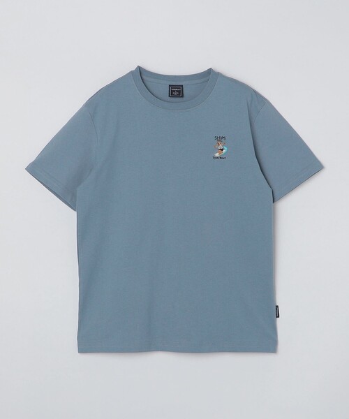 「SHIPS Colors」 半袖Tシャツ「teddybearコラボ」 MEDIUM ライトグレー メンズ_画像7