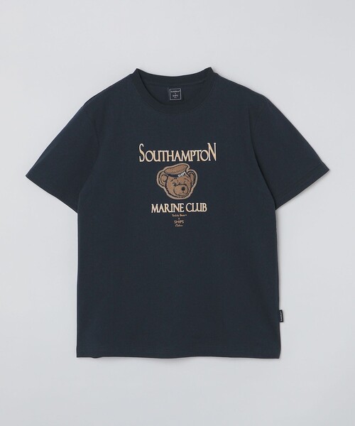 「SHIPS Colors」 半袖Tシャツ「teddybearコラボ」 MEDIUM ライトグレー メンズ_画像8