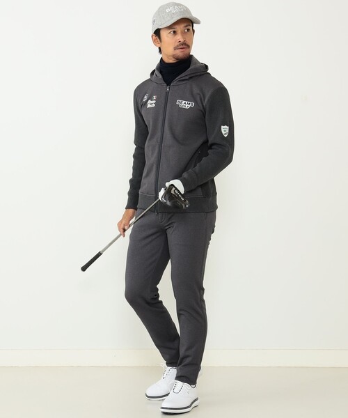 BEAMS GOLF フルジップパーカー ネイビー　Ｍ BEAMS GOLF（ビームス ゴルフ） ジップアップパーカー SMALL ネイビー