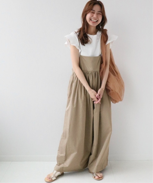 「JOURNAL STANDARD relume」 オーバーオール FREE ベージュ レディース