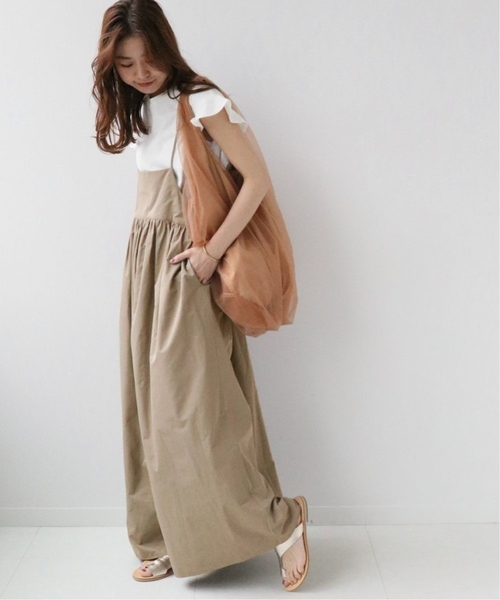 「JOURNAL STANDARD relume」 オーバーオール FREE ベージュ レディース_8