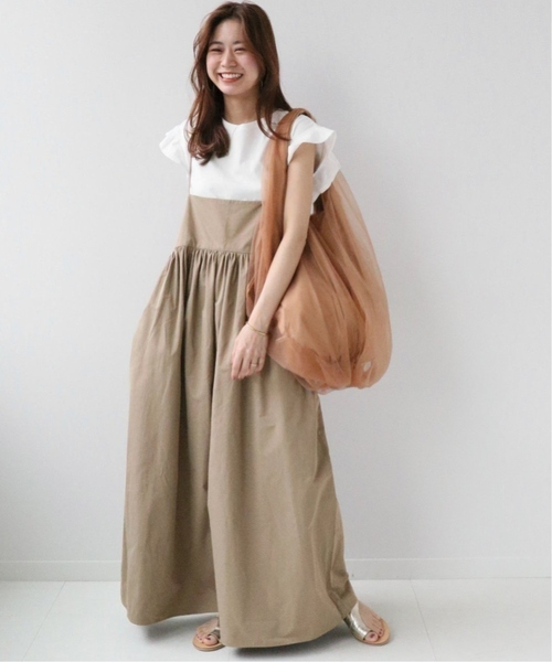 「JOURNAL STANDARD relume」 オーバーオール FREE ベージュ レディース_17