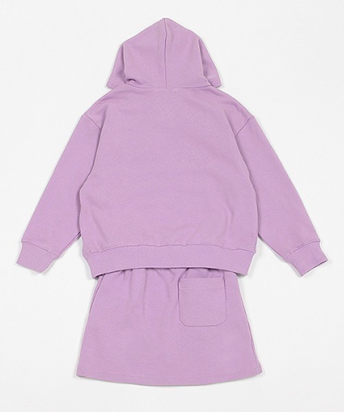 「X-girl Stages」 「KIDS」セットアップ 140cm ラベンダー キッズ_画像4