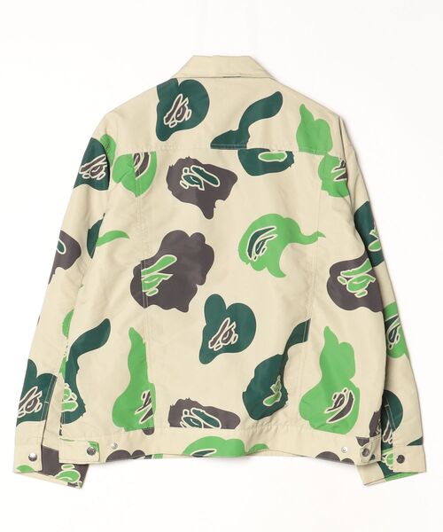 「A BATHING APE」 ジャケット SMALL ベージュ メンズの画像