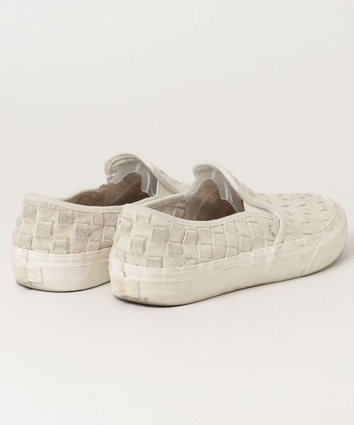 VANS（ヴァンズ） スリッポン 24cm ホワイト レディース : ZOZOTOWN 