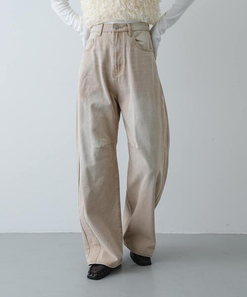 「SENSE OF PLACE by URBAN RESEARCH」 デニムパンツ MEDIUM ブルー レディース_画像6
