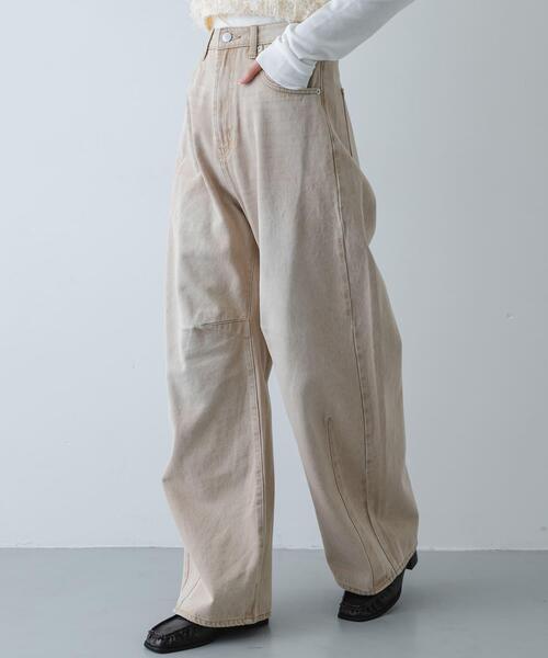 「SENSE OF PLACE by URBAN RESEARCH」 デニムパンツ MEDIUM ブルー レディース_画像7
