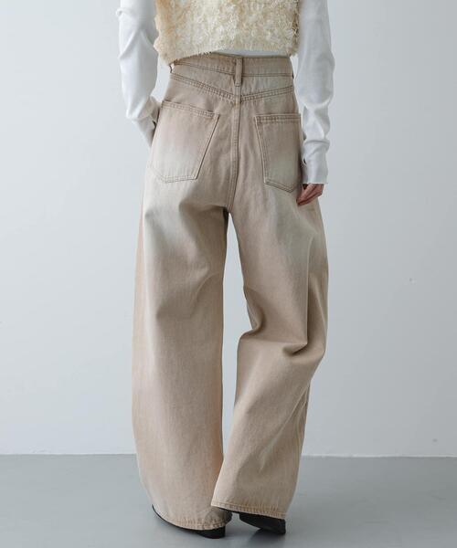 「SENSE OF PLACE by URBAN RESEARCH」 デニムパンツ MEDIUM ブルー レディース_画像8