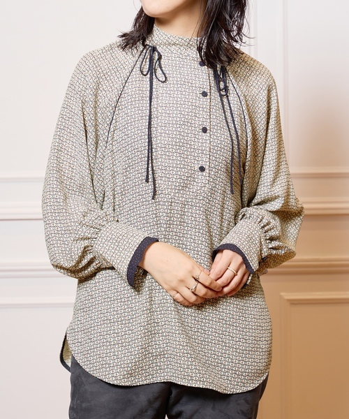 「IENA LA BOUCLE」 長袖ブラウス FREE アイボリー レディース_画像2