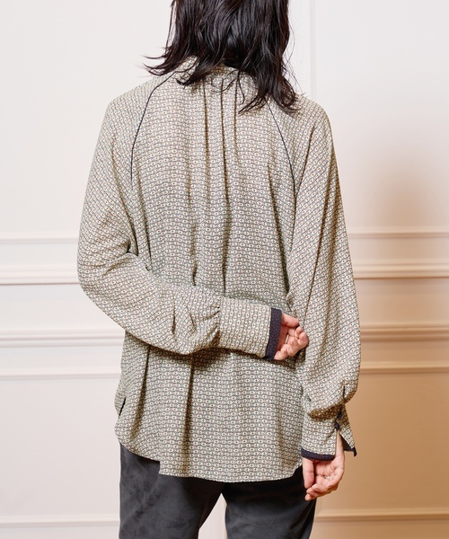「IENA LA BOUCLE」 長袖ブラウス FREE アイボリー レディース_画像6
