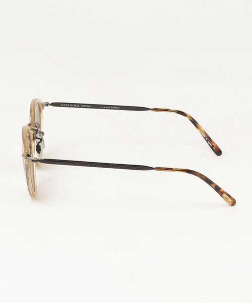 「OLIVER PEOPLES」 サングラス - ベージュ メンズ_画像2