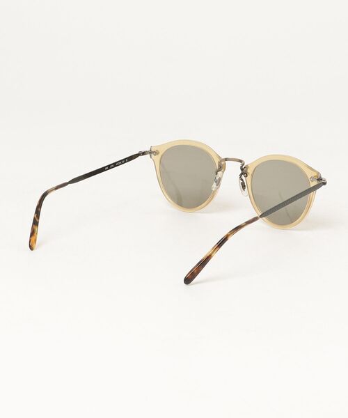 「OLIVER PEOPLES」 サングラス - ベージュ メンズ_画像3