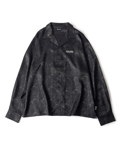 「Subciety」 長袖シャツ X-LARGE ブラック メンズ_画像9