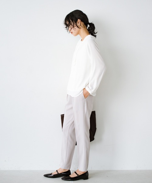 「ANNA LUNA」 長袖ブラウス MEDIUM ベージュ レディース_画像2