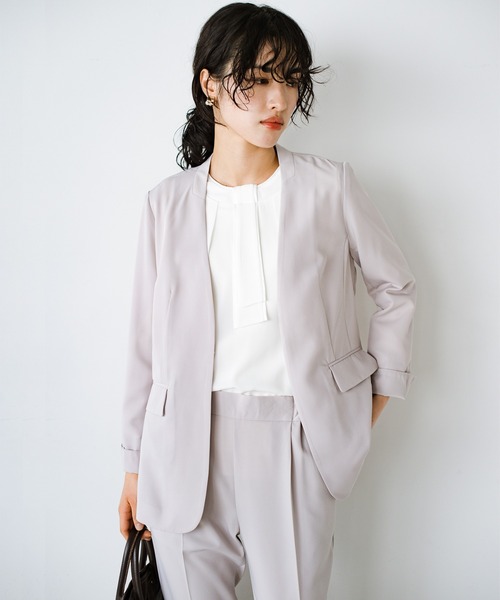 「ANNA LUNA」 長袖ブラウス MEDIUM ベージュ レディース_画像7