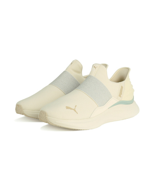 「PUMA」 ローカットスニーカー 22.0cm ホワイト系その他6 レディース_画像2