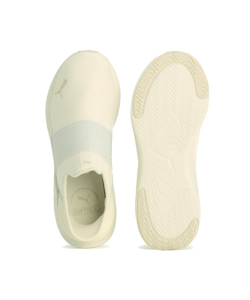 「PUMA」 ローカットスニーカー 22.0cm ホワイト系その他6 レディース_画像4