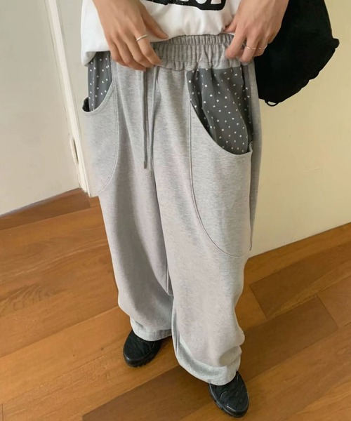 「meJane」 スウェットパンツ FREE グレー レディース_画像7
