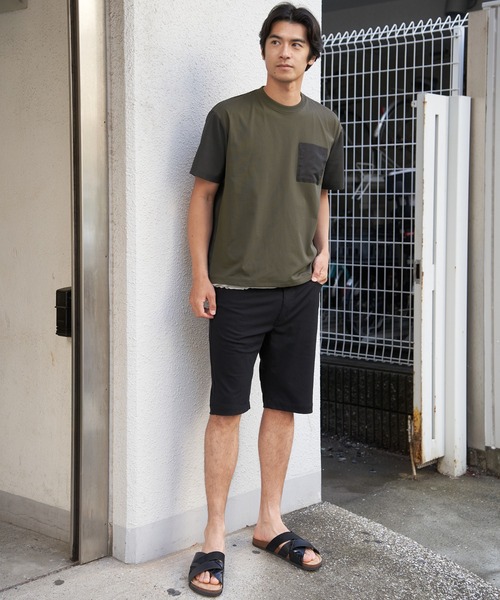 tシャツ 冷感異素材コンビTシャツ メンズ | ikka | 13