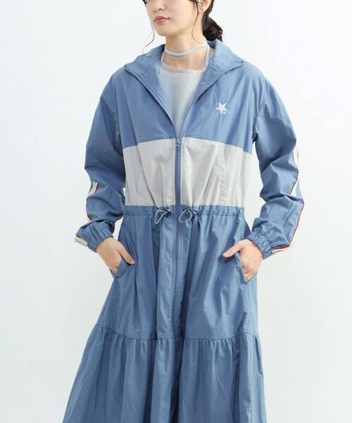 ワンピース SIDE LINE TRACK TIERED DRESS | CONVERSE TOKYO | 05