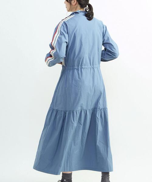 ワンピース SIDE LINE TRACK TIERED DRESS | CONVERSE TOKYO | 07