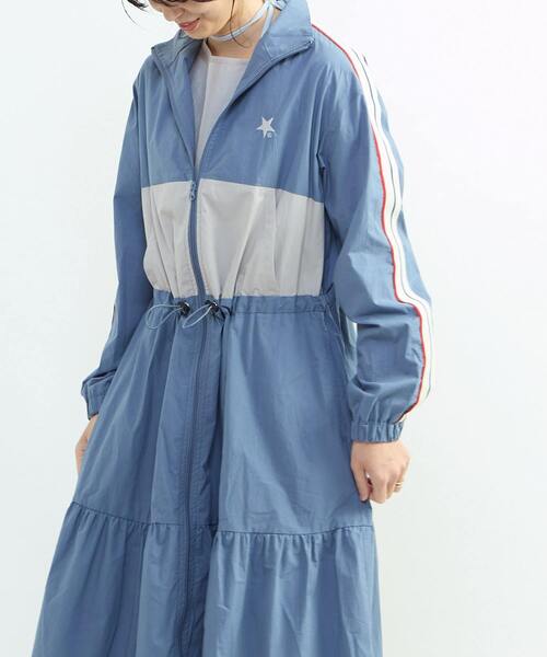 ワンピース SIDE LINE TRACK TIERED DRESS | CONVERSE TOKYO | 09