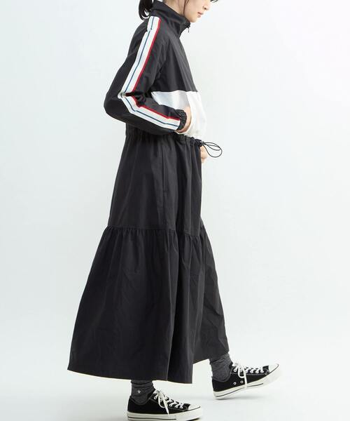 ワンピース SIDE LINE TRACK TIERED DRESS | CONVERSE TOKYO | 12