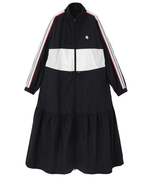 ワンピース SIDE LINE TRACK TIERED DRESS | CONVERSE TOKYO | 21