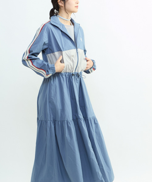 ワンピース SIDE LINE TRACK TIERED DRESS | CONVERSE TOKYO | 04