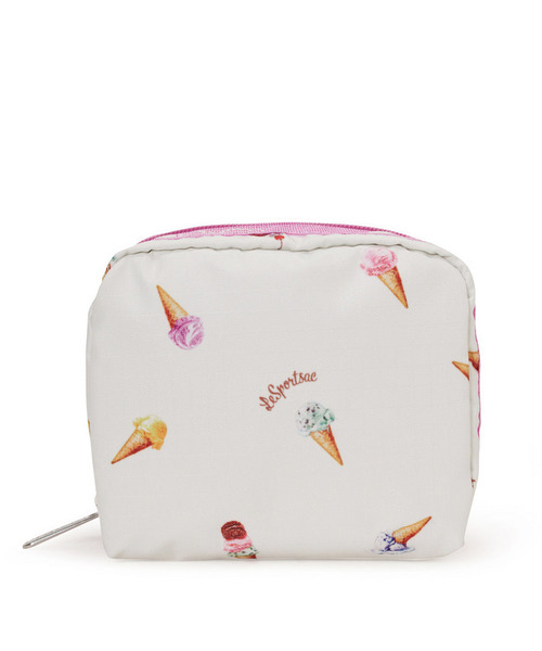 LeSportsac（レスポートサック） ポーチ SQUARE COSMETIC スウィート