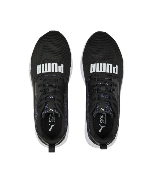 「PUMA」 ローカットスニーカー 26.5cm ブラック×ブラック メンズ_画像9