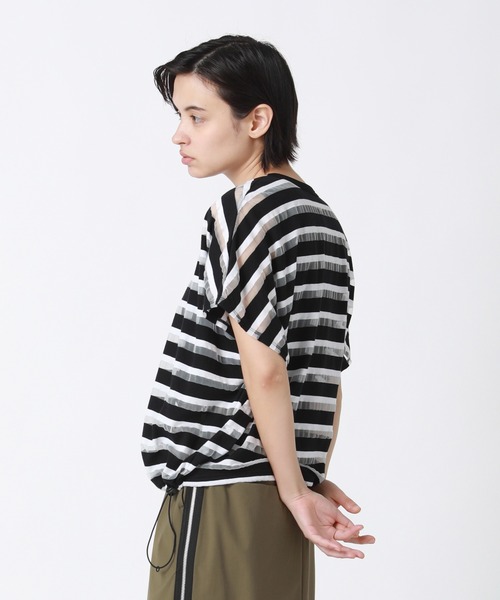 「ZUCCa」 半袖Tシャツ M size ホワイト レディース_画像5