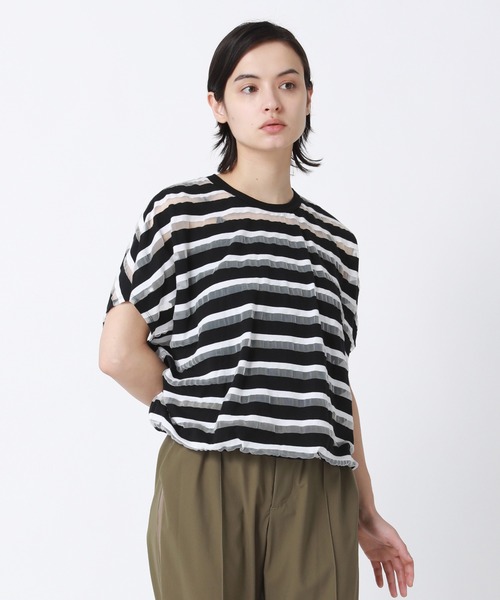 「ZUCCa」 半袖Tシャツ M size ホワイト レディース_画像7