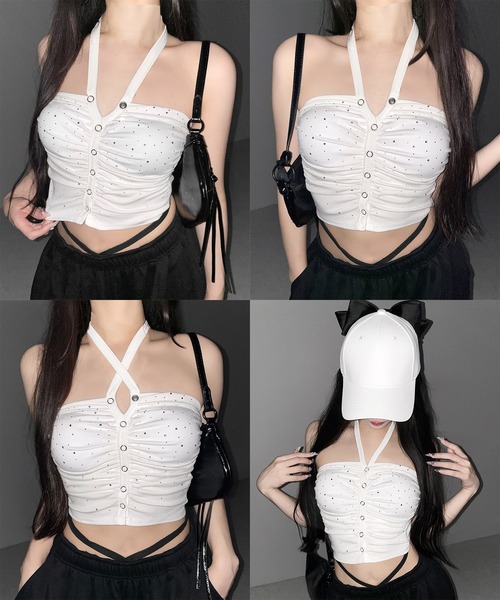 me+em select（ミームセレクト） チューブトップ ベアトップ
