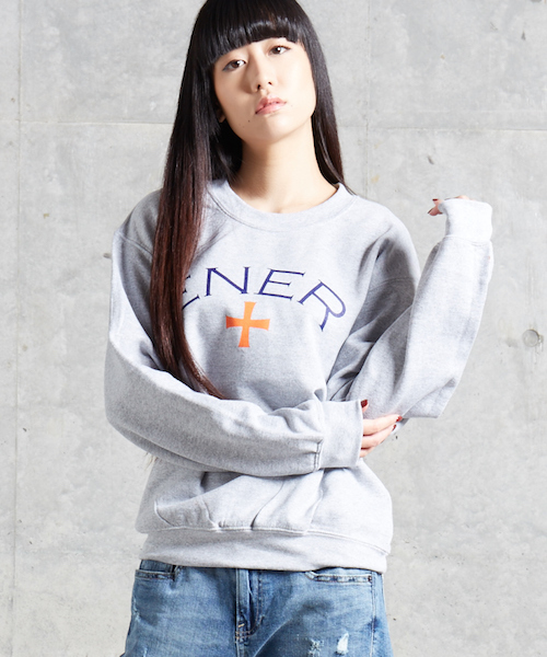ENER トレーナー スウェット GD クルースウェット ”ENER