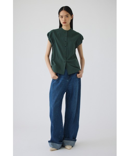 トップス RIM.ARK 26SS Bottle neck volume blouse RIM.ARK ブラウス シャツ Bottle neck volume blouse(ボトルネック