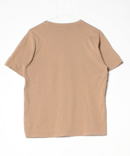 「NEW ERA」 半袖Tシャツ M ベージュ メンズ_画像2