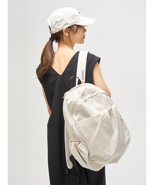 「emmi」 リュック ONE SIZE グレー レディース_画像2