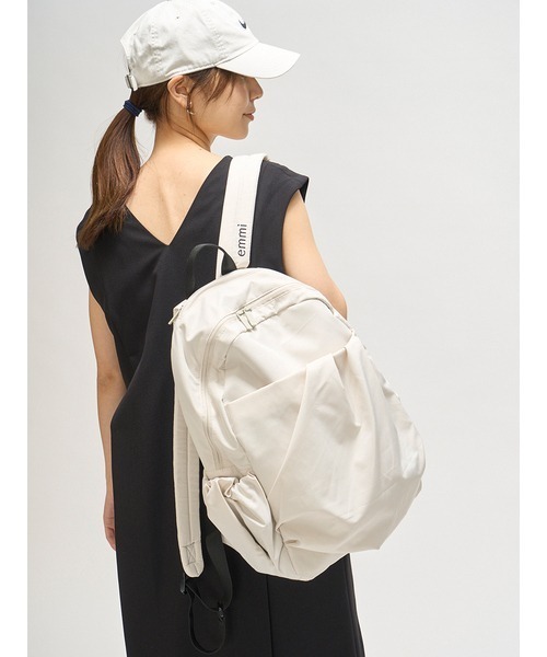 「emmi」 リュック ONE SIZE グレー レディース_画像5