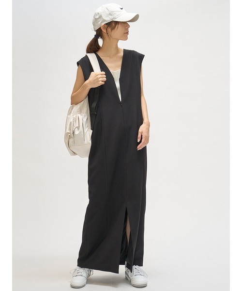 「emmi」 リュック ONE SIZE グレー レディース_画像9